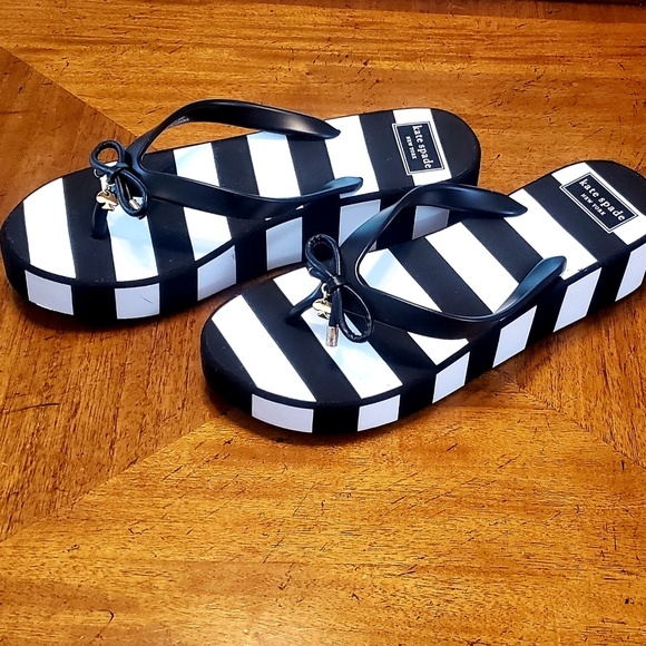 kate spade Shoes - Kate Spade Platform Flip-flops (New)